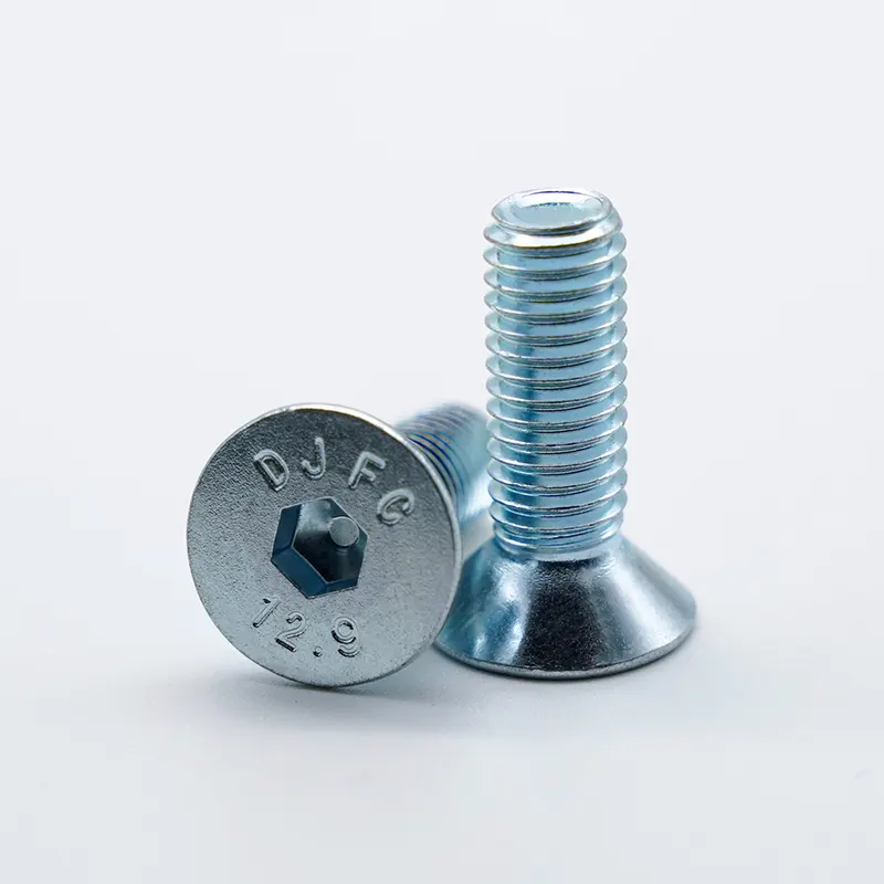 Gred 12.9 Galvanized Hex Socket Countersunk Head Cap Screws